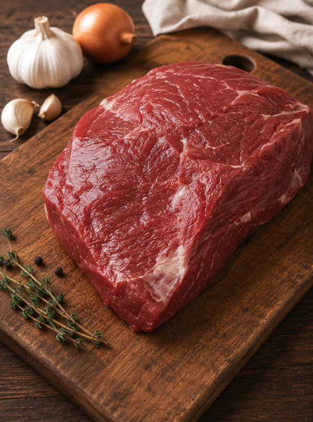 Sirloin Tip Roast, raw